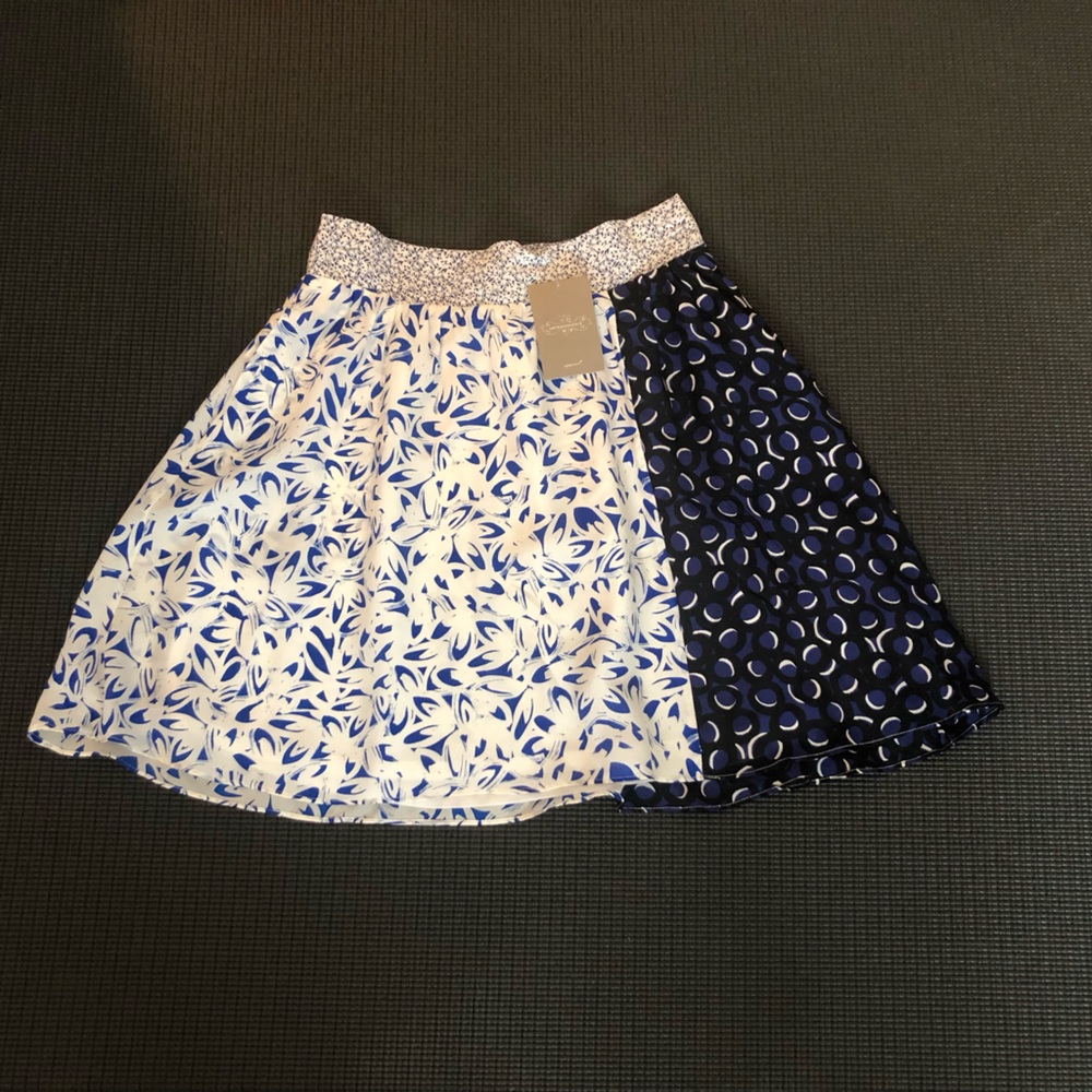 Maeve / Anthropologie 100% silk skirt